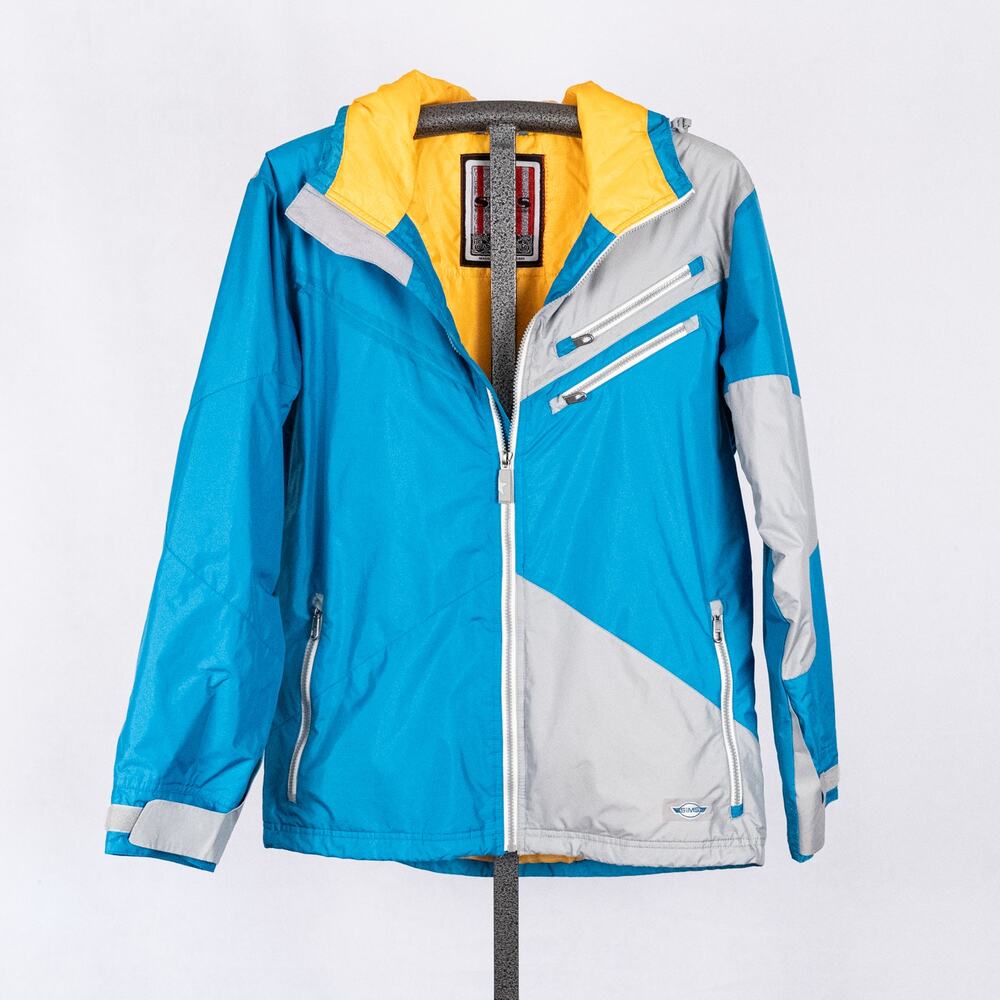 SIMS Men's Hooded Blockout Jacket SZ MEDIUM Snow Board Ski Winter Outdoor Resort